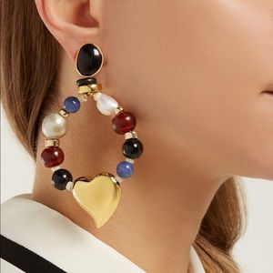 Lizzie Fortunato Candy Heart Earring